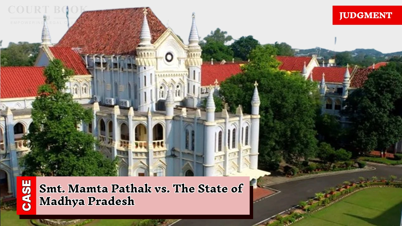 High Court Upholds Life Sentence for Smt. Mamta Pathak in Dr. Neeraj Pathak Murder Case