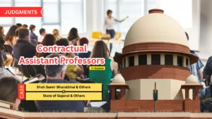 Supreme Court Orders Equal Minimum Pay Scale for Contractual Assistant Professors in Gujarat