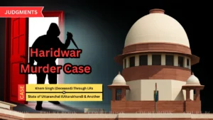 Supreme Court Allows Victim’s Heir to Continue Appeal in 1992 Haridwar Murder Case