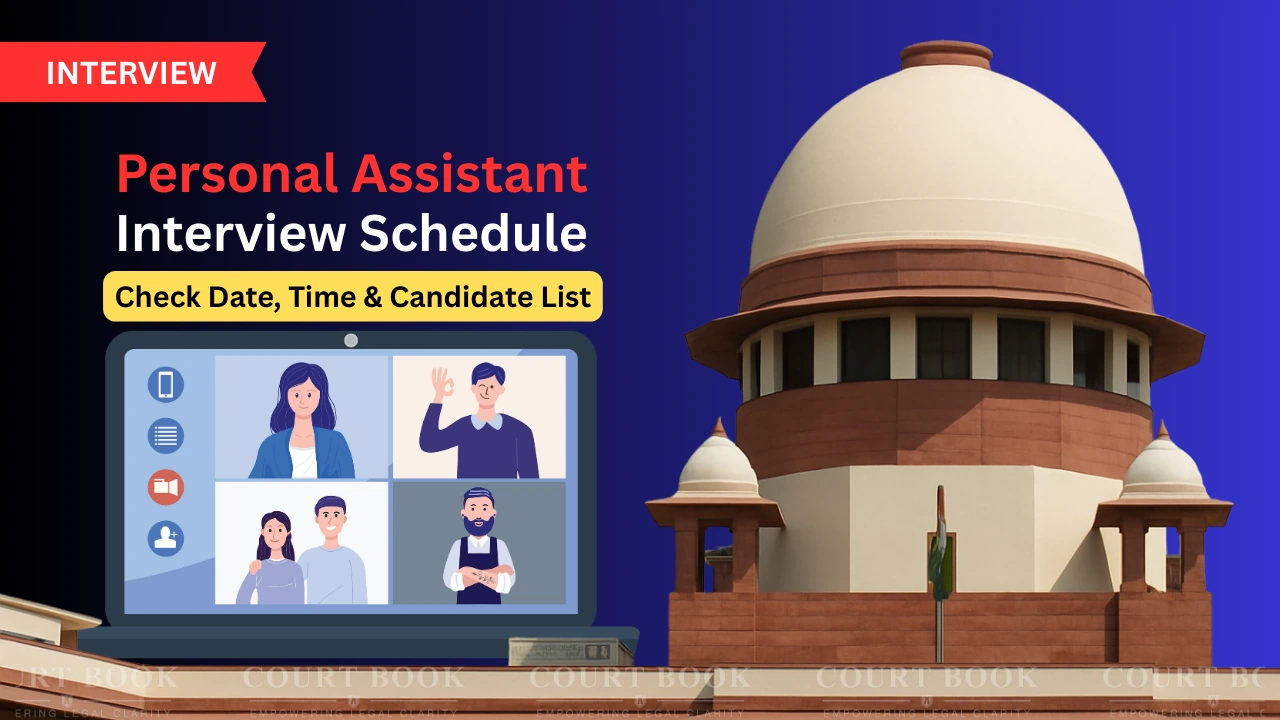 Personal Assistant Interview Schedule 2025 Released - Check Date, Time & Candidate List