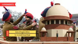 Supreme Court Upholds Dismissal of Punjab Constable for Long Unauthorized Absence