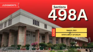 Delhi High Court Quashes FIR in Dowry Case After Mutual Settlement Between Couple