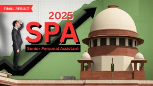 Supreme Court Declares Final Result for Senior Personal Assistant Recruitment 2025