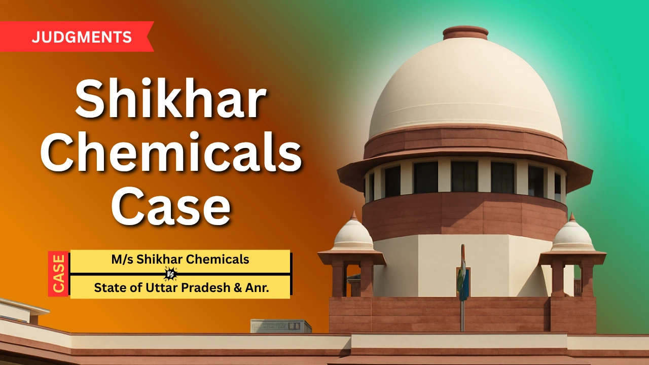 SC Withdraws Strong Remarks Against High Court Judge in Shikhar Chemicals Case