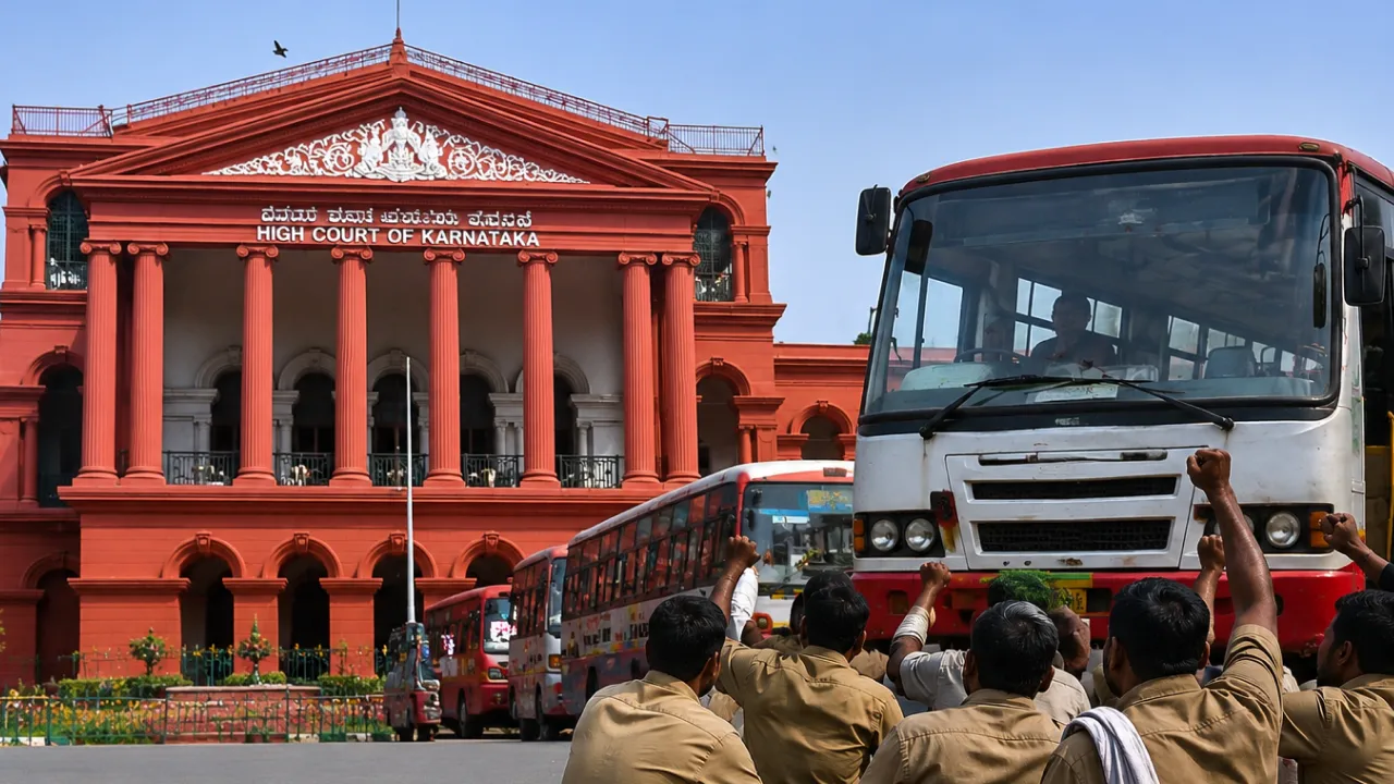 Karnataka HC Stops KSRTC Unions’ Statewide Strike Ahead of Wednesday Shutdown