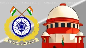 Supreme Court Slams CRPF for Violating DIsability Protection Law by Removing Driver After Vision Loss, Directs ₹1.25 Crore Compensation