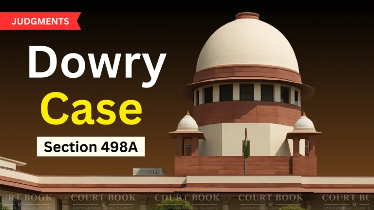 Supreme Court Quashes Dowry, DV Proceedings Against Husband’s Relatives in MP Matrimonial Dispute
